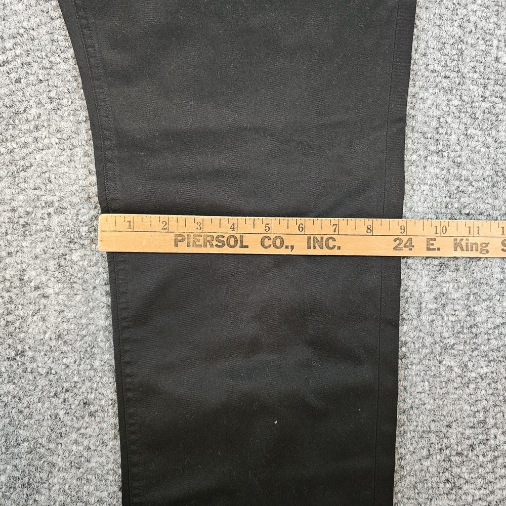 NWT Brooks Brothers Mens Pants Black 42x30 Advantage Chino Stretch Clark Fit - Picture 5 of 6